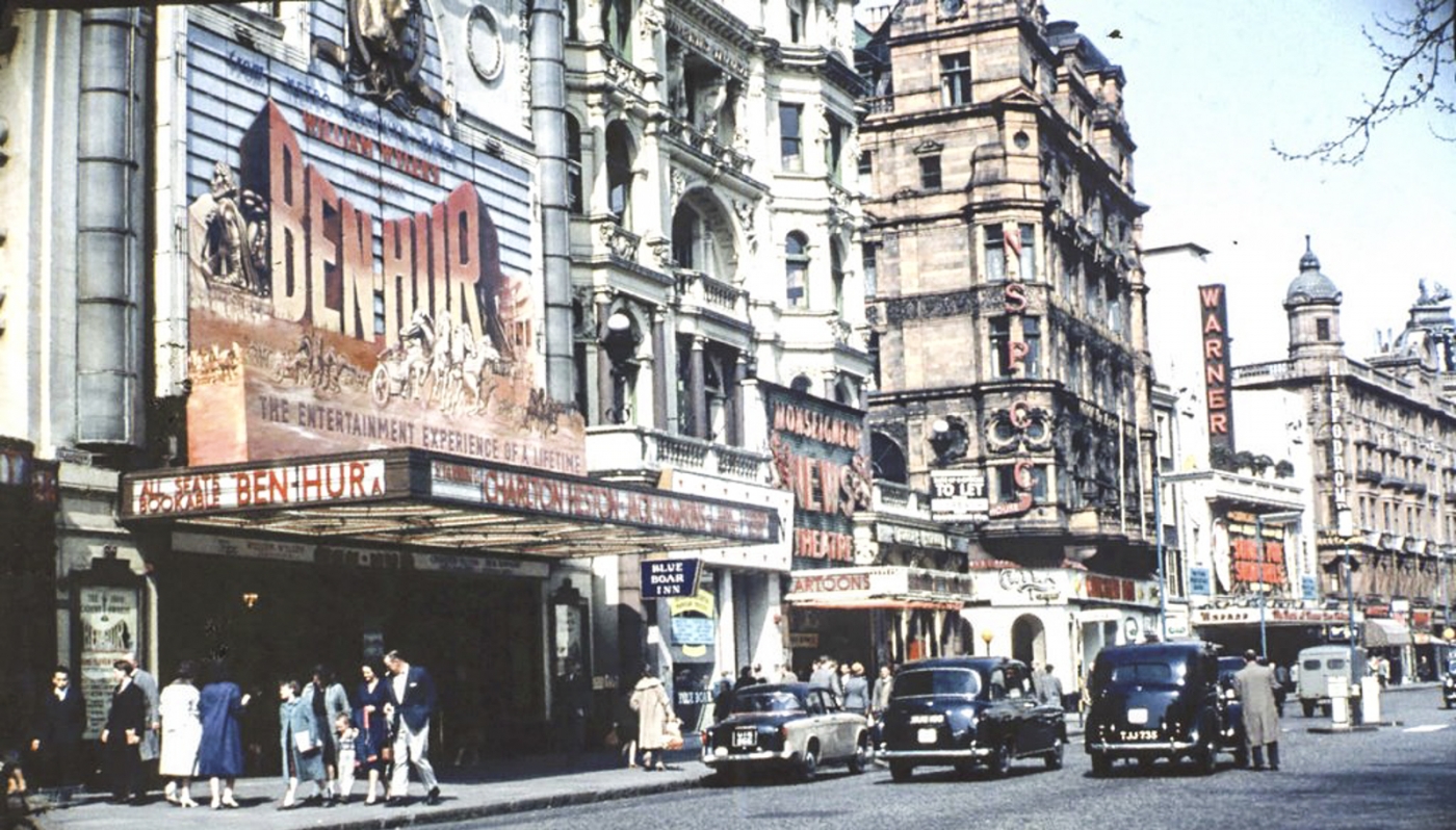 The “glamour” of Leicester Square