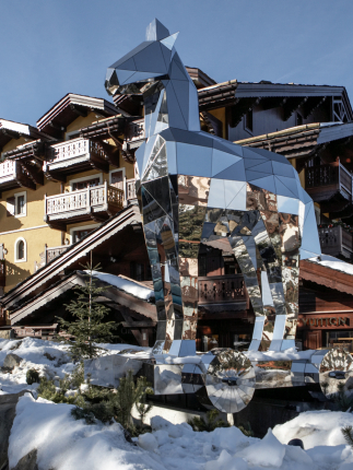 Le Vuitton ski lodge