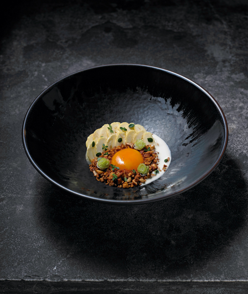 Raw chestnuts, salt baked celeriac, pyengana-2
